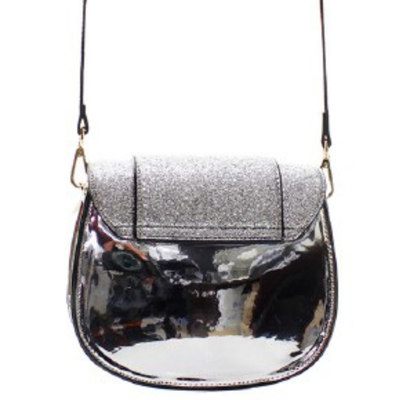ISABELLE Glitter Patent Leather Crossbody NWT! - Picture 8 of 8